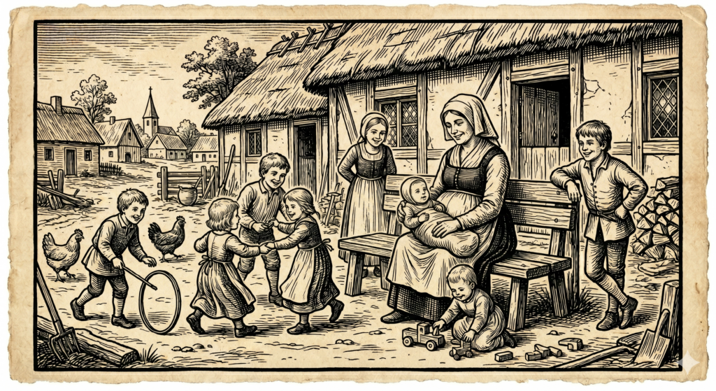 Geburtenrate, Familien, Vorfahren